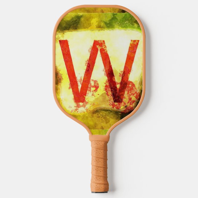 Raquette De Pickleball Lettre W Pickleball Paddle (Recto)