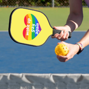 Raquette De Pickleball LGBTQ réveille Gay