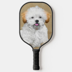 Raquette De Pickleball Lhasa Apso Puppy Peinture - Cute Original Chien Ar
