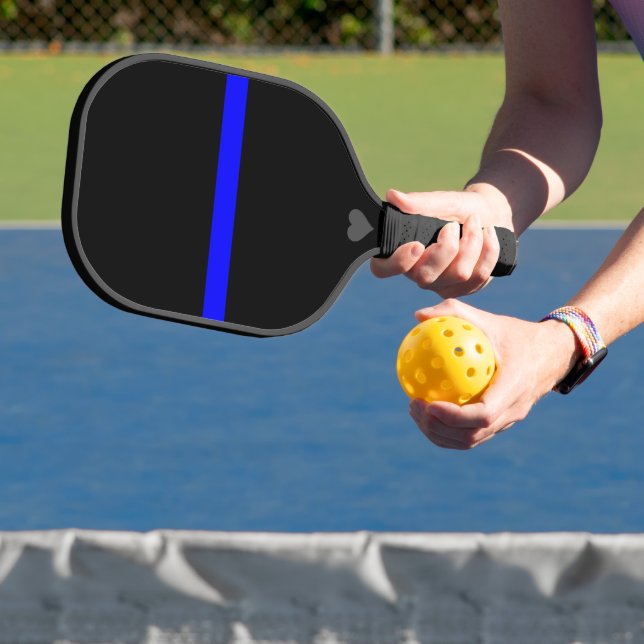 Raquette De Pickleball Ligne Bleue Mince - Pour Ceux Qui Servent (Insitu)