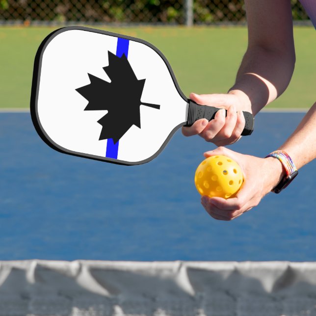 Raquette De Pickleball Ligne bleue mince - version Canada (Insitu)
