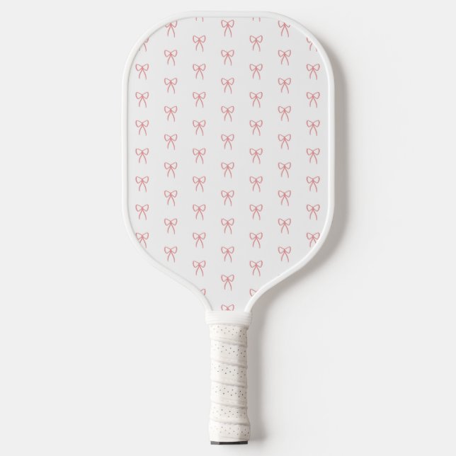 Raquette De Pickleball Lignes de vaches en rose (Recto)