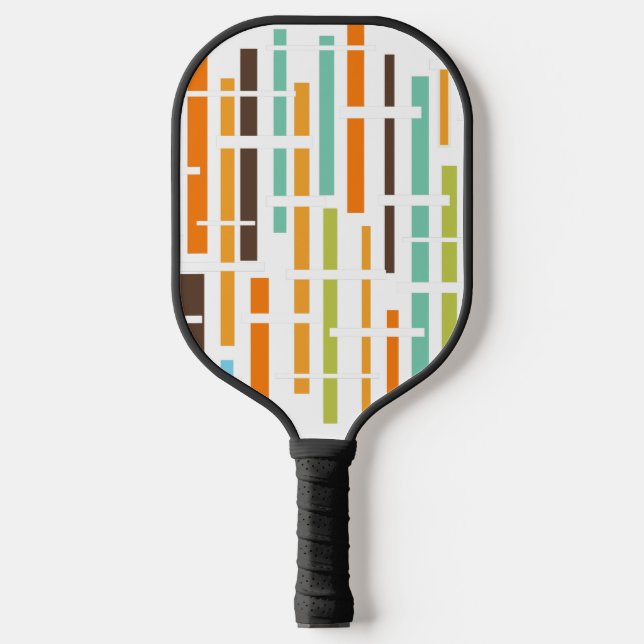 Raquette De Pickleball Lignes des années 1970 (Recto)