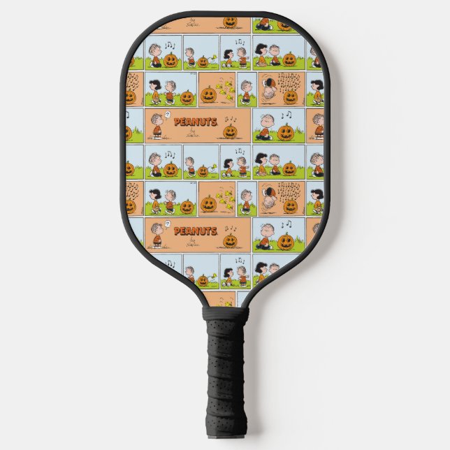Raquette De Pickleball Linus & Lucy | Chanter Jack-O-Lantern (Recto)