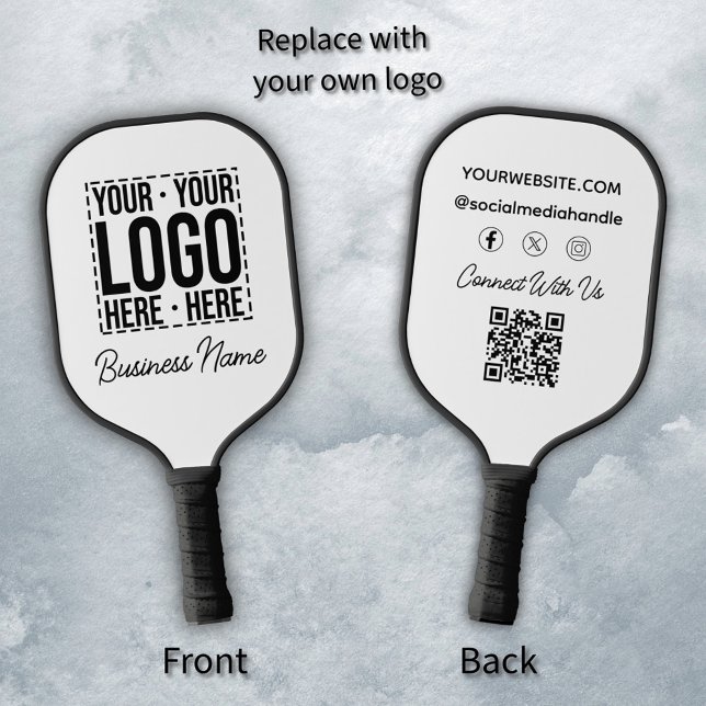 Raquette De Pickleball Logo d'entreprise personnalisé pour société modern (Créateur téléchargé)