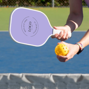 Raquette De Pickleball Logo d'entreprise Purple Promotional Custom