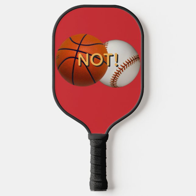 Raquette De Pickleball Logo NOT!  (Recto)