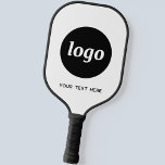 Raquette De Pickleball Logo simple et commerce de texte<br><div class="desc">Logo simple et texte personnalisé pour votre entreprise. Remplacez le logo et le texte par le vôtre pour customiser. Utilisez-les vous-même,  donnez-les à vos employés et collègues,  vendez-les à vos clients et clients ou donnez-les comme matériel promotionnel pour inspirer la fidélité de vos clients.</div>