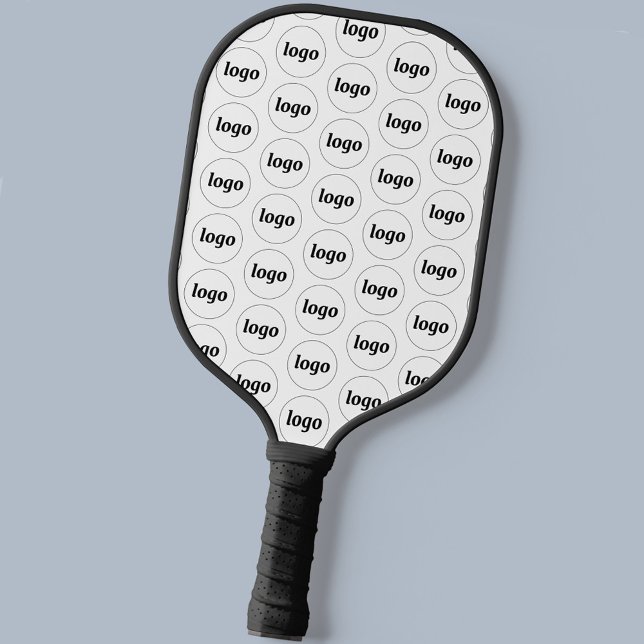 Raquette De Pickleball Logo simple Motif d'entreprise (Logo pattern business promotional pickleball paddle)