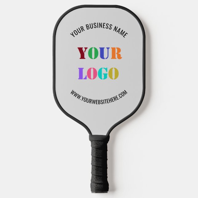 Raquette De Pickleball Logo Texte promotionnel Business Pickleball Paddle (Recto)