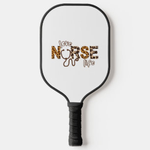 Raquette De Pickleball Love Nurse Life Cheetah 3