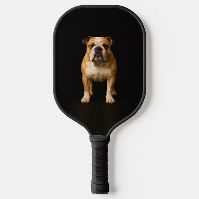 Raquette de Pickleball Luxe Noir 4 Stamina Bulldog (Recto)