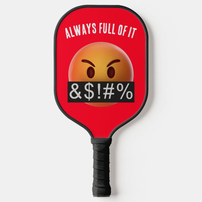 RAQUETTE DE PICKLEBALL MAD EMOJI DESIGN PICKLEBALL PADDLE (Recto)