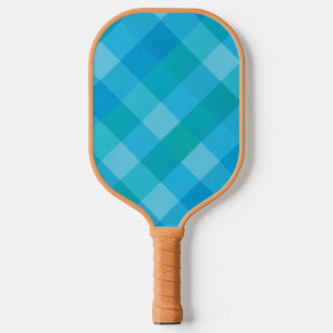 Raquette De Pickleball Madras Moment - Paddle de Pickleball Plaid Bleu Ve