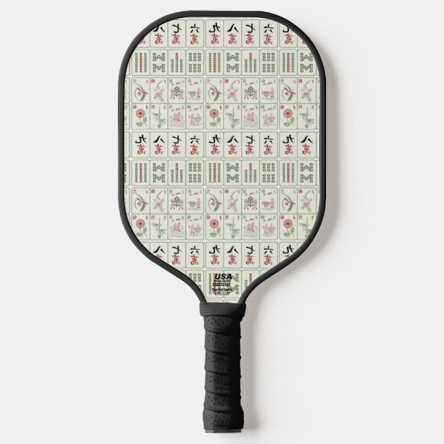Raquette De Pickleball Mahjong Amateurs Pickleball Paddle (Recto)