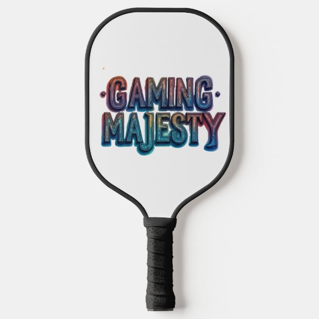Raquette De Pickleball Majesté du jeu (Recto)