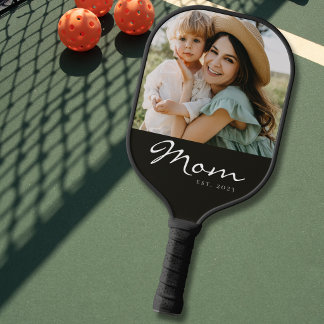 Raquette De Pickleball Maman a établi un script amusant Photo Pickleball