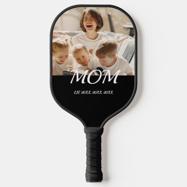 Raquette De Pickleball Maman a établi un script photo amusant (Recto)