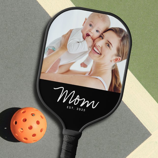 Raquette De Pickleball Maman a établi un script photo amusant (Créateur téléchargé)