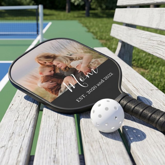 Raquette De Pickleball Maman a établi un script photo amusant (Créateur téléchargé)