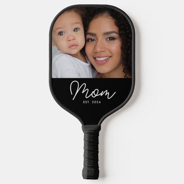 Raquette De Pickleball Maman a établi un script photo amusant (Verso)