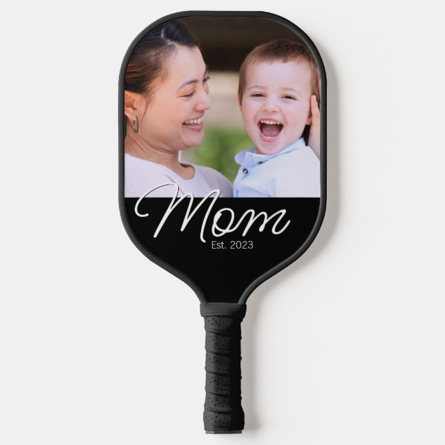 Raquette De Pickleball Maman a établi un script photo amusant (Recto)