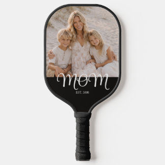 Raquette De Pickleball Maman a établi une photo de script amusant