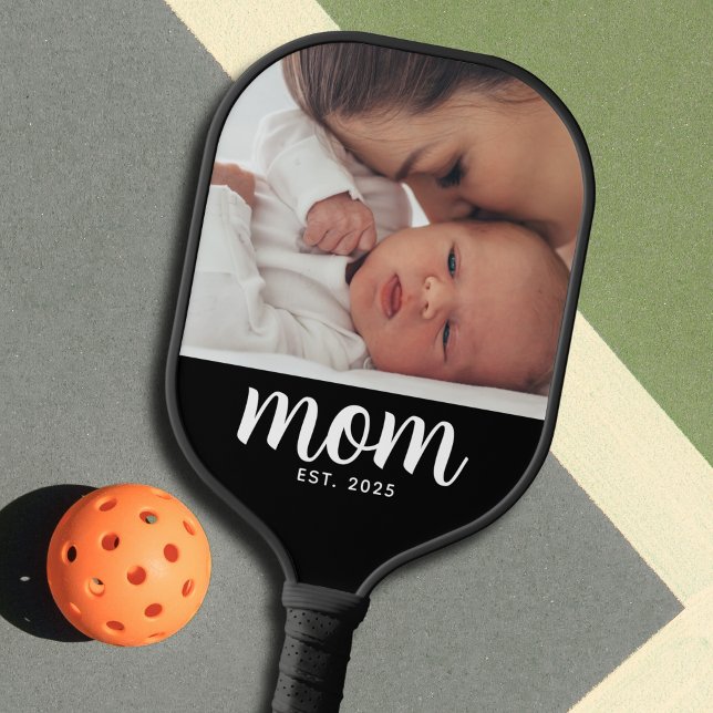 Raquette De Pickleball Maman a établi une photo de script amusant (Créateur téléchargé)
