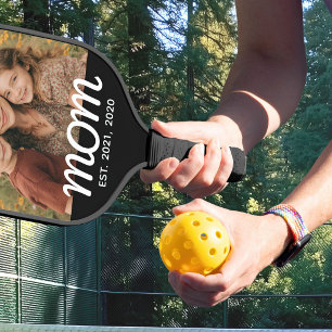 Raquette De Pickleball Maman a établi une photo de script amusant