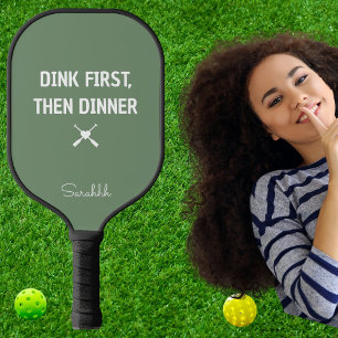 Raquette De Pickleball Maman de pickleball personnalisée Dink d'abord pui