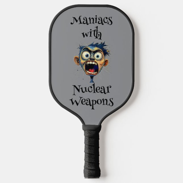 Raquette de Pickleball Maniacs (Recto)