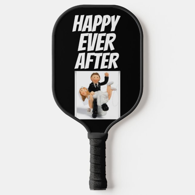 RAQUETTE DE PICKLEBALL MARIAGE COUPLE FUNNY PICKLEBALL PADDLES (Recto)