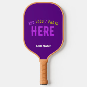 RAQUETTE DE PICKLEBALL MARQUE VÉRIFIÉE INDIGO MODERNE ET PERSONNALISABLE