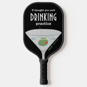 Raquette De Pickleball Martini boisson personnalisée amusant