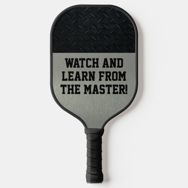 Raquette De Pickleball Master Pickleball Player Funny Cool (Recto)