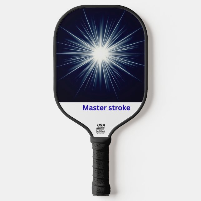 Raquette De Pickleball Master Stroke – Bold Cosmic Impact Design (Recto)