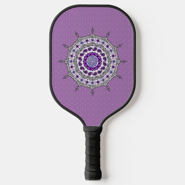 Raquette De Pickleball Mehndi Imaginaire Argent (Recto)