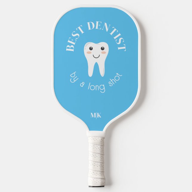 Raquette De Pickleball Meilleur cadeau pour dentiste (Recto)