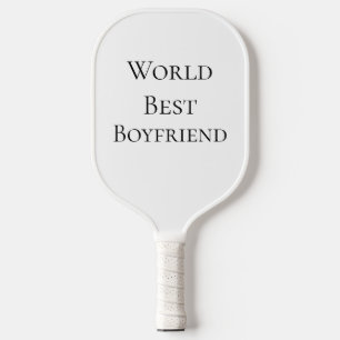 Raquette De Pickleball Meilleur mari petit ami homme journée de la Saint-