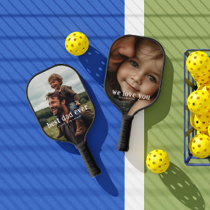 Raquette De Pickleball Meilleur Papa Ever Moderne 2 Photos