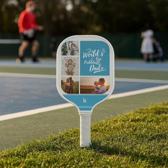 Raquette De Pickleball Meilleur Pickleball Papa Jamais Personnalisé 4 Gri (Créateur téléchargé)