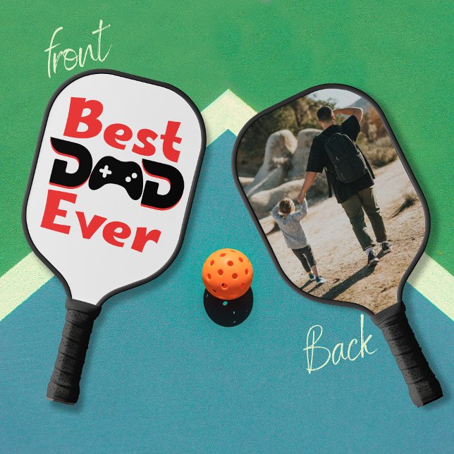 Raquette De Pickleball Meilleure Fête des pères papa Jeu (Créateur téléchargé)