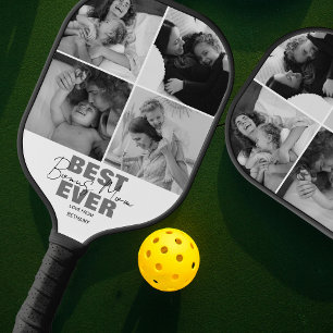 Raquette De Pickleball Meilleure Maman de Bonus Moderne Collage de Phot