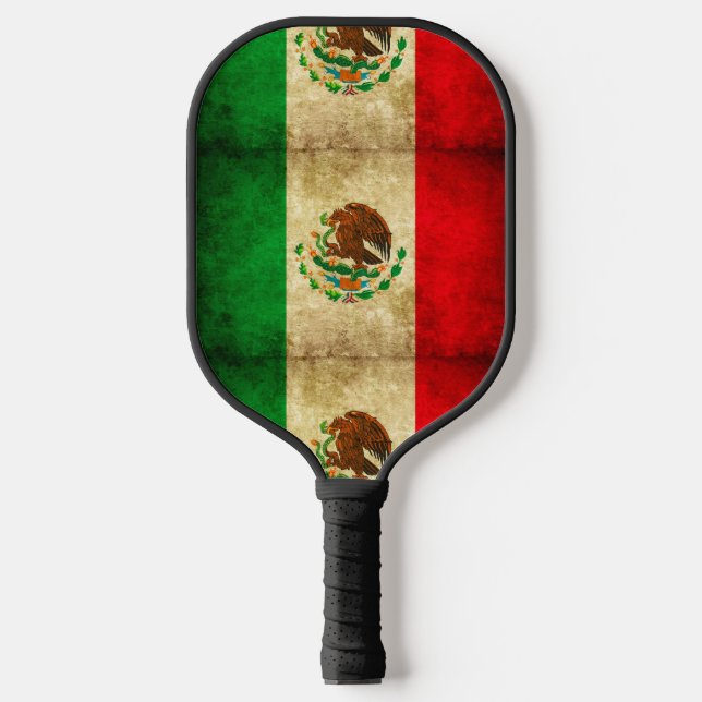 Raquette De Pickleball Meilleure Pickleball Paddle Mexicaine Drapeau Desi (Recto)