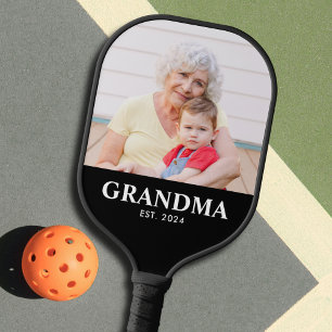 Raquette De Pickleball Mémé a établi une photo audacieuse amusante