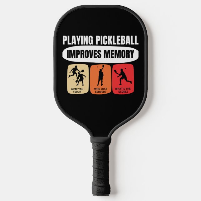 Raquette De Pickleball Mémoire improve (Recto)
