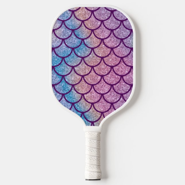Raquette de Pickleball Mermaid Shimmer Scale (Recto)