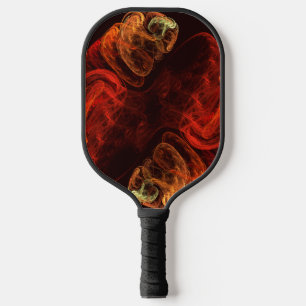 Raquette De Pickleball Métamorphose Art Abstrait