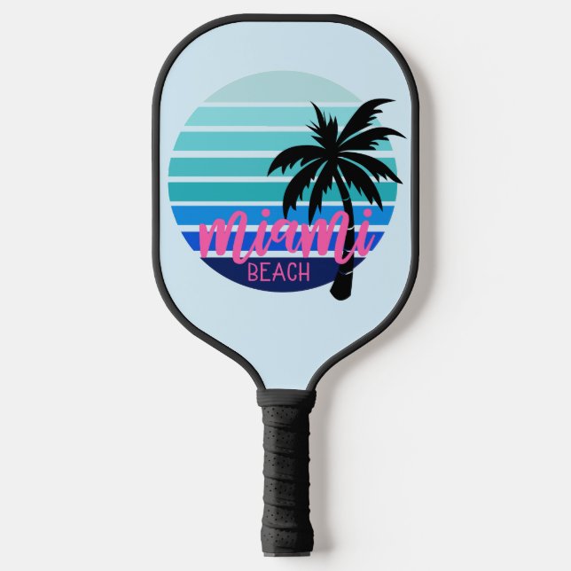 Raquette De Pickleball Miami Beach (Recto)