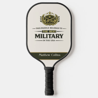 Raquette de Pickleball Militaire Personnalisée USA